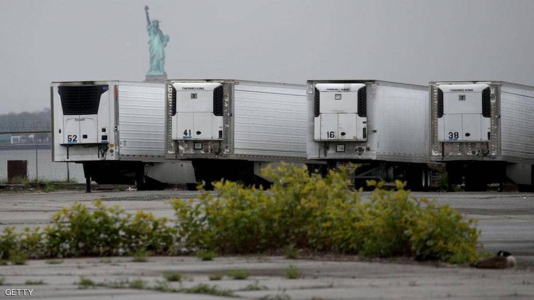 Corona .. New York uses "mortuary trucks" to cool the bodies