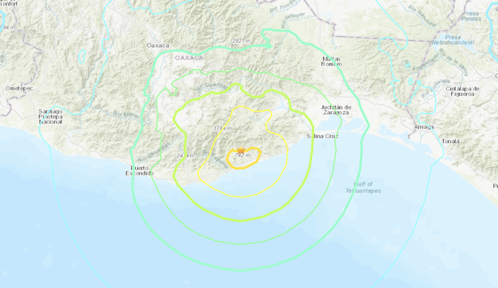 A magnitude 7.4 earthquake struck the southern coast of Oaxaca, Mexico on June 23, 2020